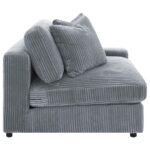 BLAINE UPHOLSTERED ARMLESS CHAIR FOG - Image 8