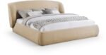 Sandro Chenille Fabric Upholstered Bed
