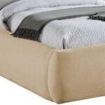 Sandro Chenille Fabric Upholstered Bed - Image 5