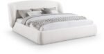 Sandro Chenille Fabric Upholstered Bed