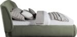 Sandro Chenille Fabric Upholstered Bed - Image 3