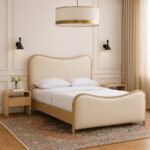 Arvada Vegan Leather Upholstered Bed - Image 2