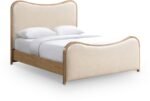 Arvada Vegan Leather Upholstered Bed