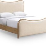 Arvada Vegan Leather Upholstered Bed