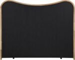 Arvada Vegan Leather Upholstered Bed - Image 4