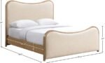 Arvada Vegan Leather Upholstered Bed - Image 7