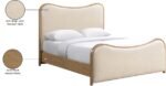 Arvada Vegan Leather Upholstered Bed - Image 8