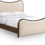 Arvada Vegan Leather Upholstered Bed