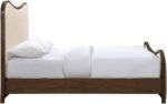 Arvada Vegan Leather Upholstered Bed - Image 3