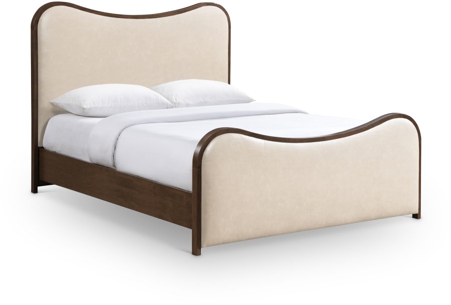 51083.jpg Arvada Vegan Leather Upholstered Bed - Image 1