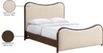 Arvada Vegan Leather Upholstered Bed - Image 8