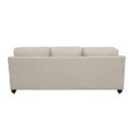 GLENN UPHOLSTERED ENGLISH ARM SOFA LIGHT GREY AND BLUE - Image 6