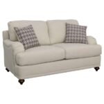 GLENN 3-PIECE UPHOLSTERED SOFA SET LIGHT GREY AND GREY - Image 7