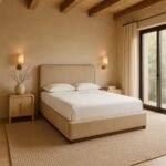 Rava Velvet Upholstered Bed - Image 2