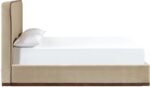 Rava Velvet Upholstered Bed - Image 3