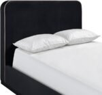 Rava Velvet Upholstered Bed - Image 6