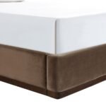 Rava Velvet Upholstered Bed - Image 5