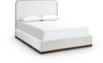 Rava Velvet Upholstered Bed