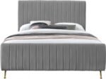 Zara Velvet Upholstered Bed - Image 3