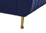 Zara Velvet Upholstered Bed - Image 7
