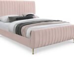 Zara Velvet Upholstered Bed