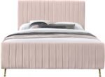 Zara Velvet Upholstered Bed - Image 3