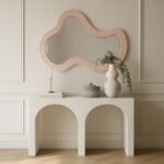 Oblique Iron Frame Mirror - Image 2