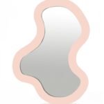 Oblique Iron Frame Mirror