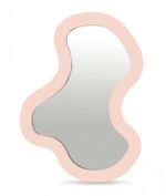 Oblique Iron Frame Mirror