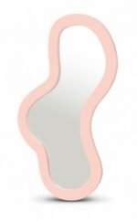 Oblique Iron Frame Mirror