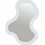 Oblique Iron Frame Mirror