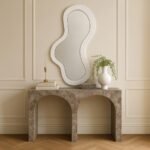 Oblique Iron Frame Mirror - Image 2