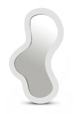 Oblique Iron Frame Mirror