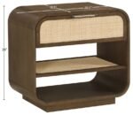 Windsor Solid Wood Nightstand - Image 11