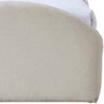 Andaz Chenille Fabric Upholstered Twin Trundle Bed - Image 7