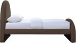 Andaz Chenille Fabric Upholstered Twin Bed - Image 4