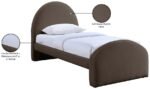 Andaz Chenille Fabric Upholstered Twin Bed - Image 10