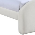 Andaz Chenille Fabric Upholstered Twin Bed - Image 6