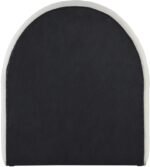 Andaz Chenille Fabric Upholstered Twin Trundle Bed - Image 5