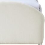 Andaz Chenille Fabric Upholstered Twin Trundle Bed - Image 7