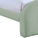 Andaz Chenille Fabric Upholstered Twin Bed - Image 6