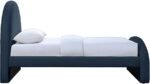 Andaz Chenille Fabric Upholstered Twin Bed - Image 4