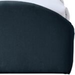 Andaz Chenille Fabric Upholstered Twin Trundle Bed - Image 7