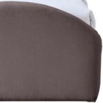 Andaz Chenille Fabric Upholstered Twin Bed - Image 7