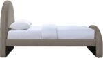 Andaz Chenille Fabric Upholstered Twin Bed - Image 4