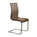 5261S-2P Side Chair, PU & Walnut Paper Veneer