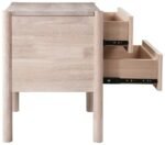 Kivo Solid Wood Nightstand - Image 4