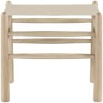 Santos Vegan Leather Upholstered Bench - Image 3