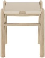 Santos Vegan Leather Upholstered Bench - Image 4