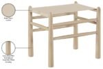 Santos Vegan Leather Upholstered Bench - Image 9